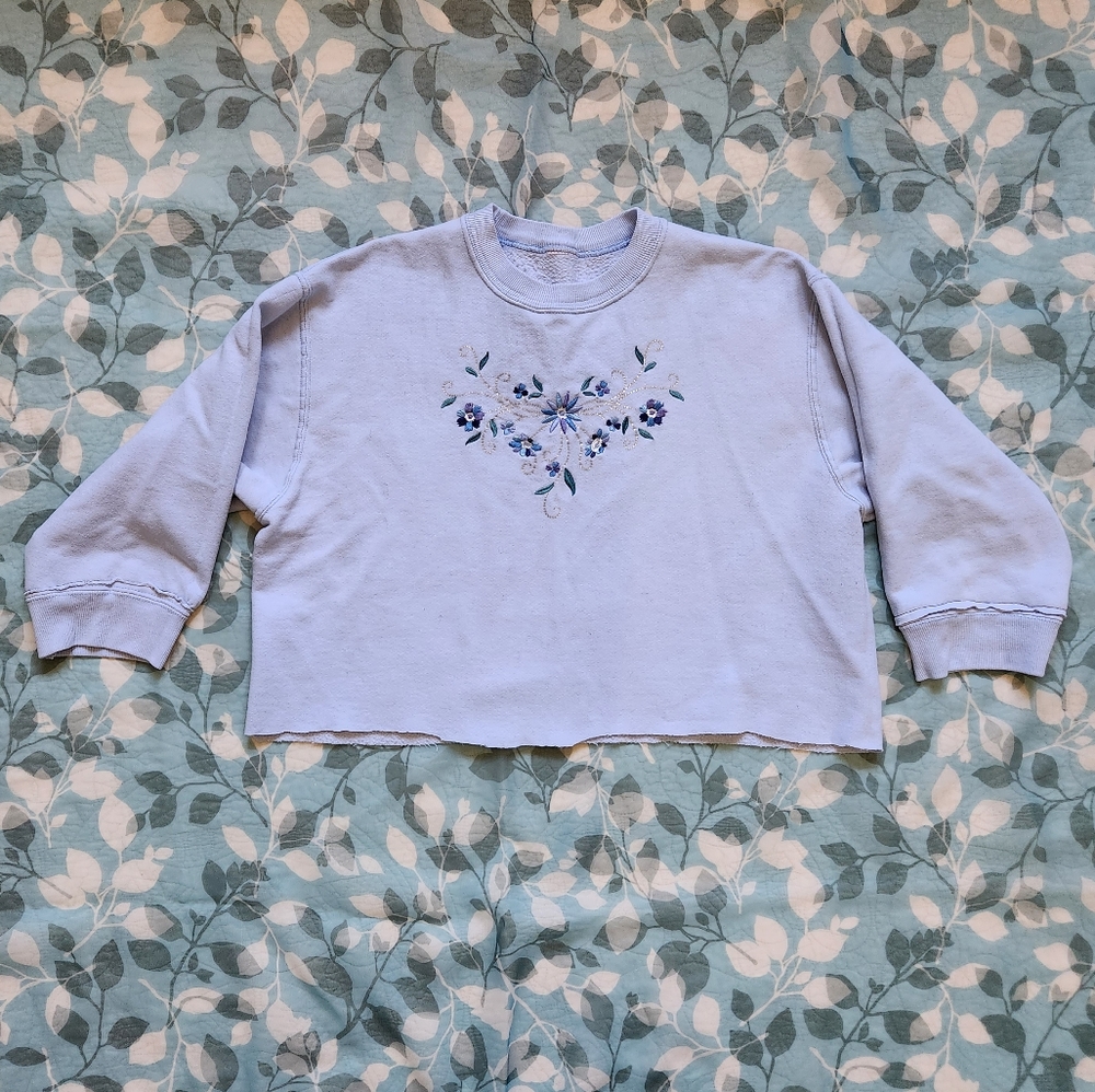 Vintage Cropped Sweater